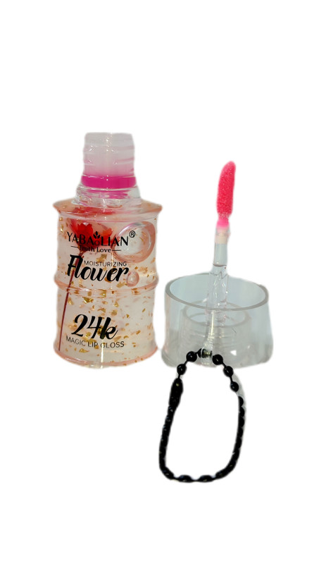 برق لب حرارتی گلدار طلا 24k یابئولین ۲۰گرم