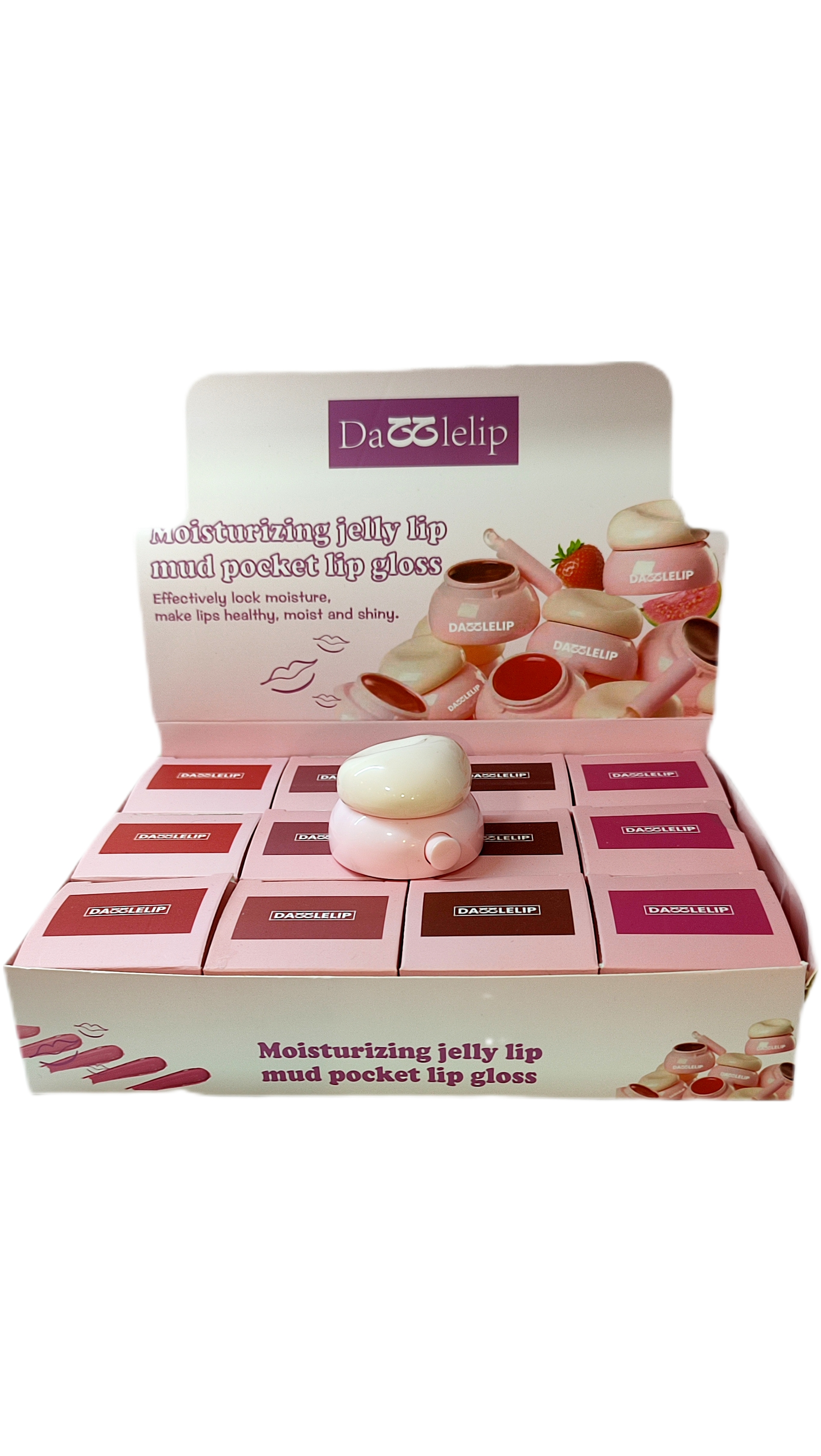 مربا لب ژله ای Dazzle lip در ۴ رنگ فوقولاده