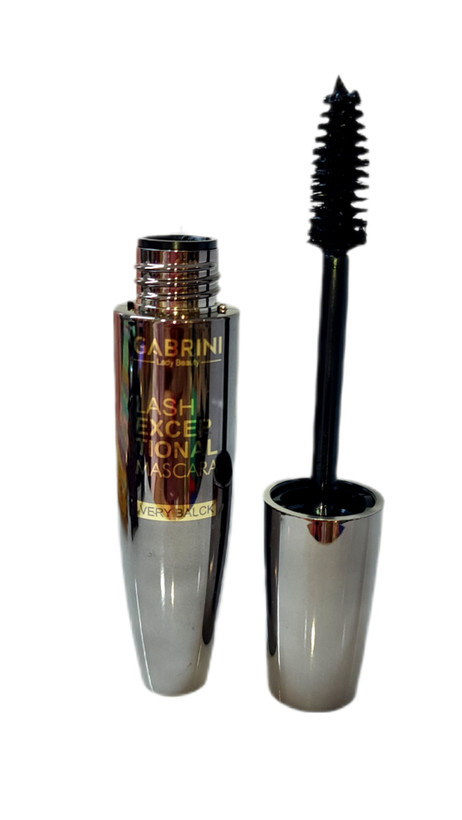 ریمل حجم دهنده پوکه فلزی لش اکسپشنال گابرینی Gabrini Lash Exceptional Mascara Very Black