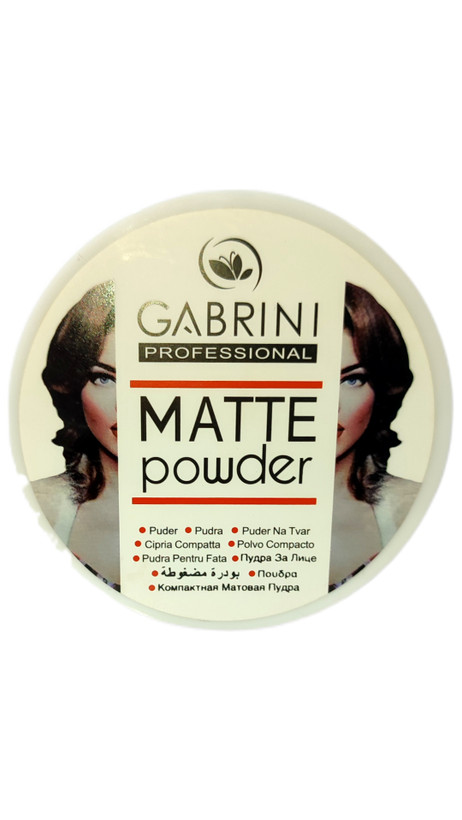 پنکک مات Gabrini مدل Matte Powder وزن 12 گرم