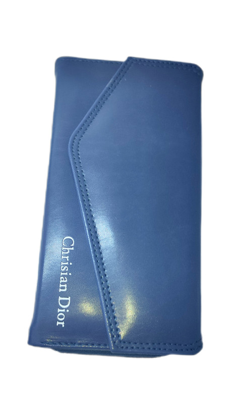 کیف پول سر خونه دار پشت زیپ دار جنس خارجی Christian dior