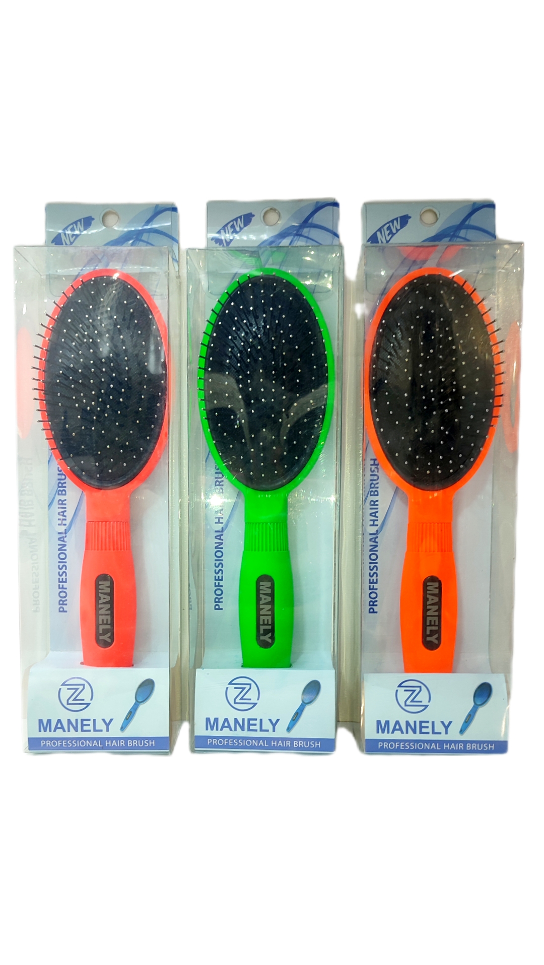 برس سایز بزرگ روکش مات مخملی فلزی برند Manely