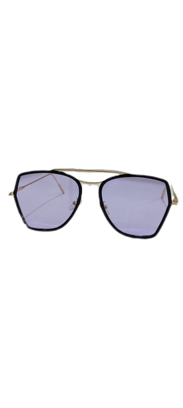 عینک آفتابی زنانه Gucci یاسی بنفش فریم فلزی ترند Uv400